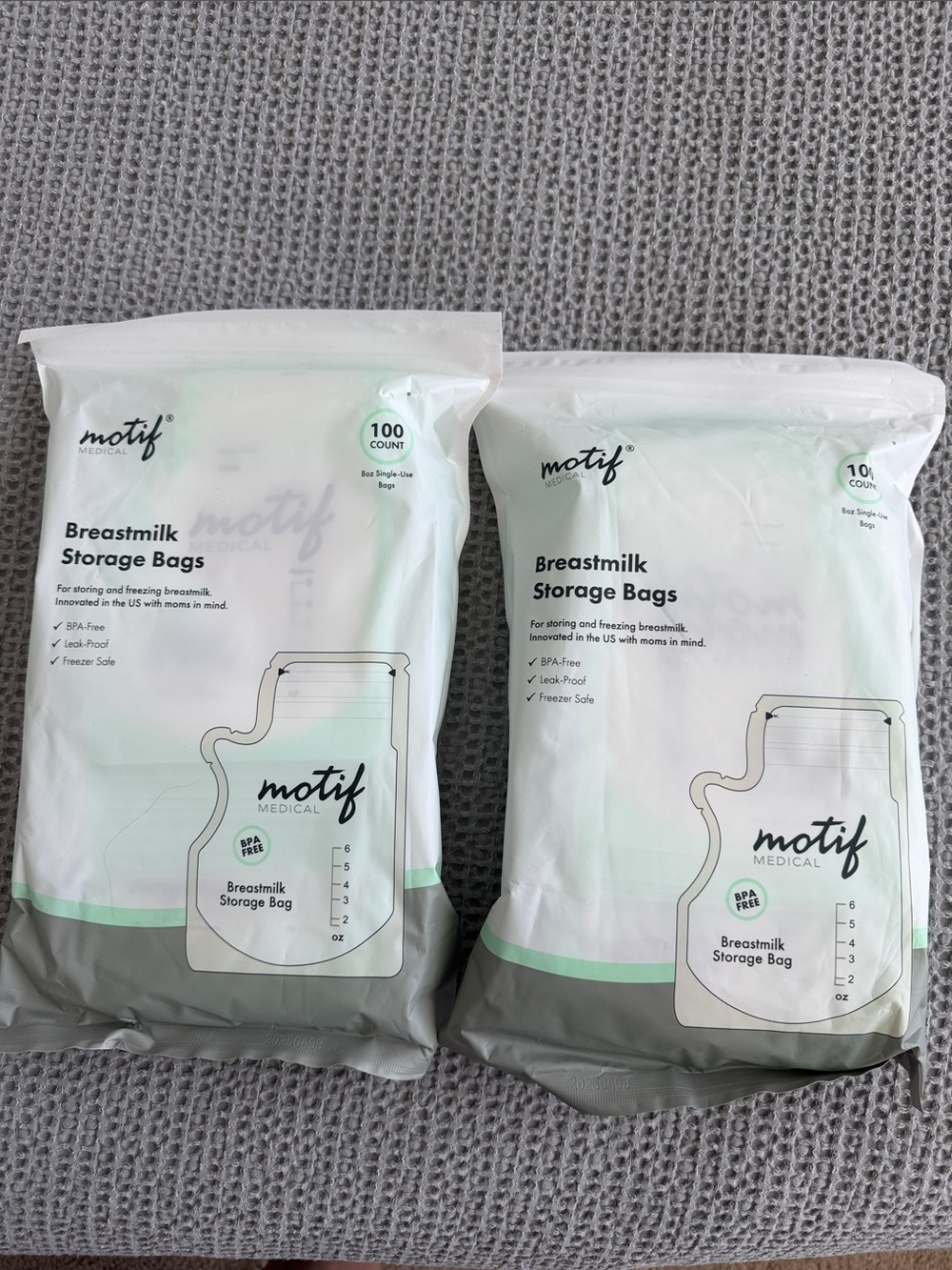 Medical Breastmilk Storage Bags
